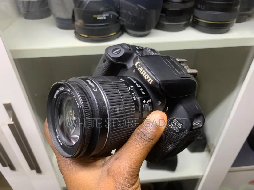 Canon EOS 700D With 18-55mm Lens