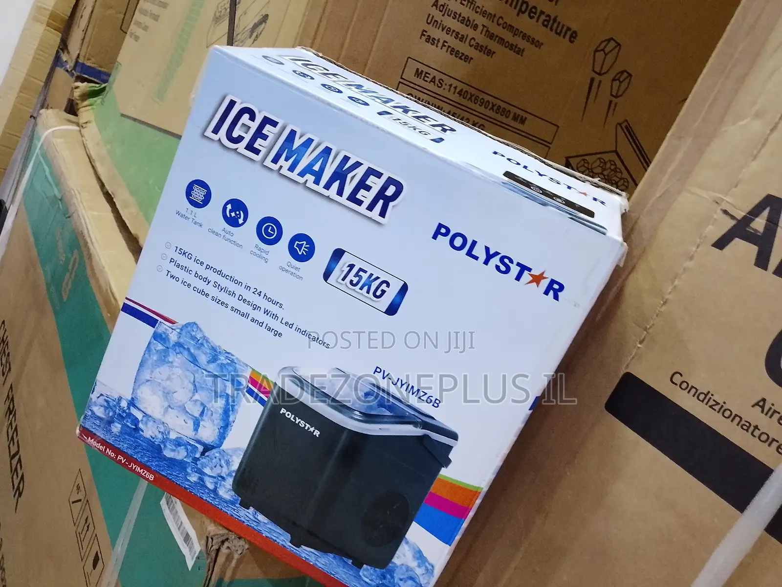 Polystar PV-JYIMZ6B 15kg Ice Maker for Family Use