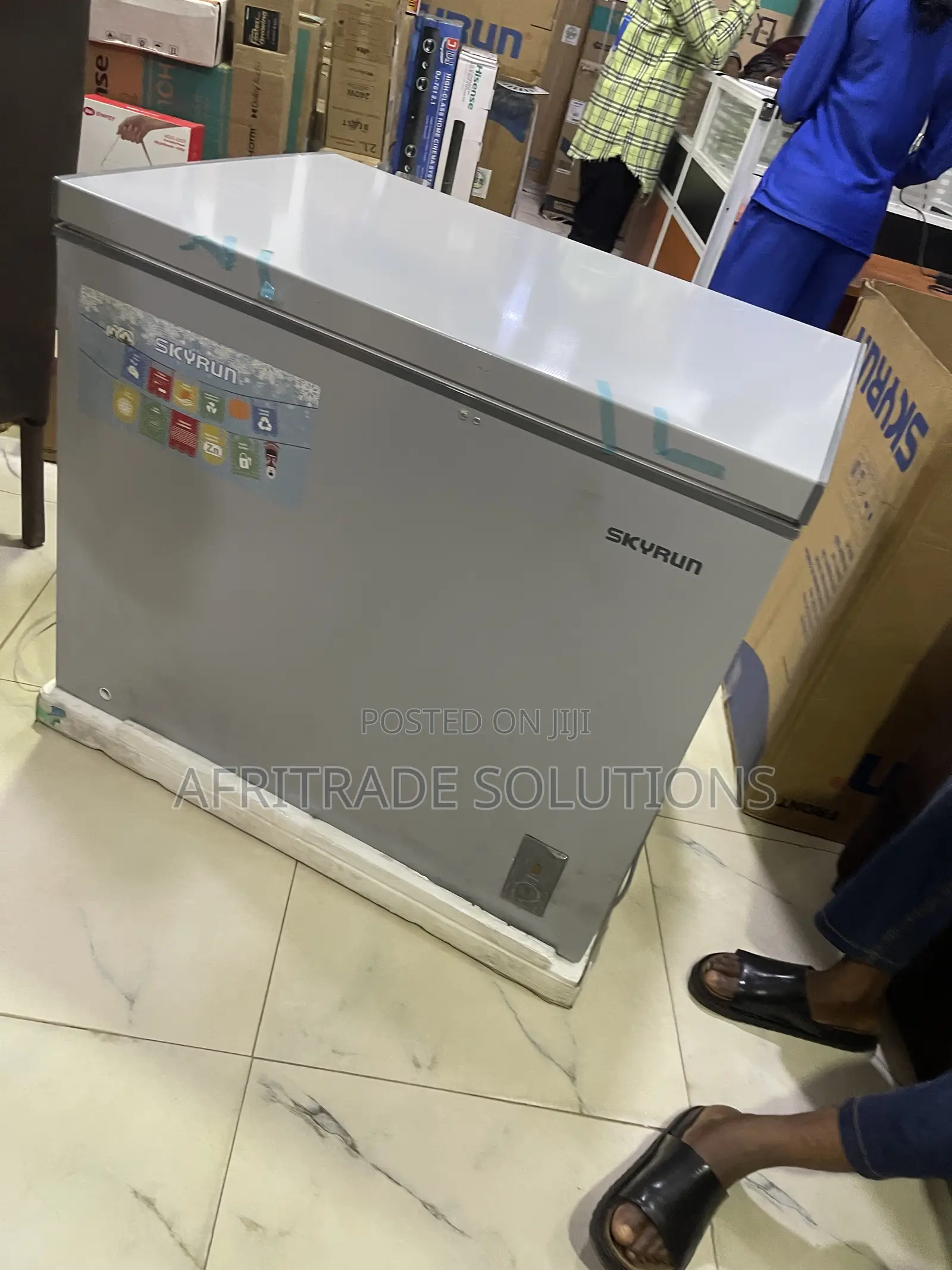 Skyrun 260L Deep Freezer – Reliable Storage for Home and Business