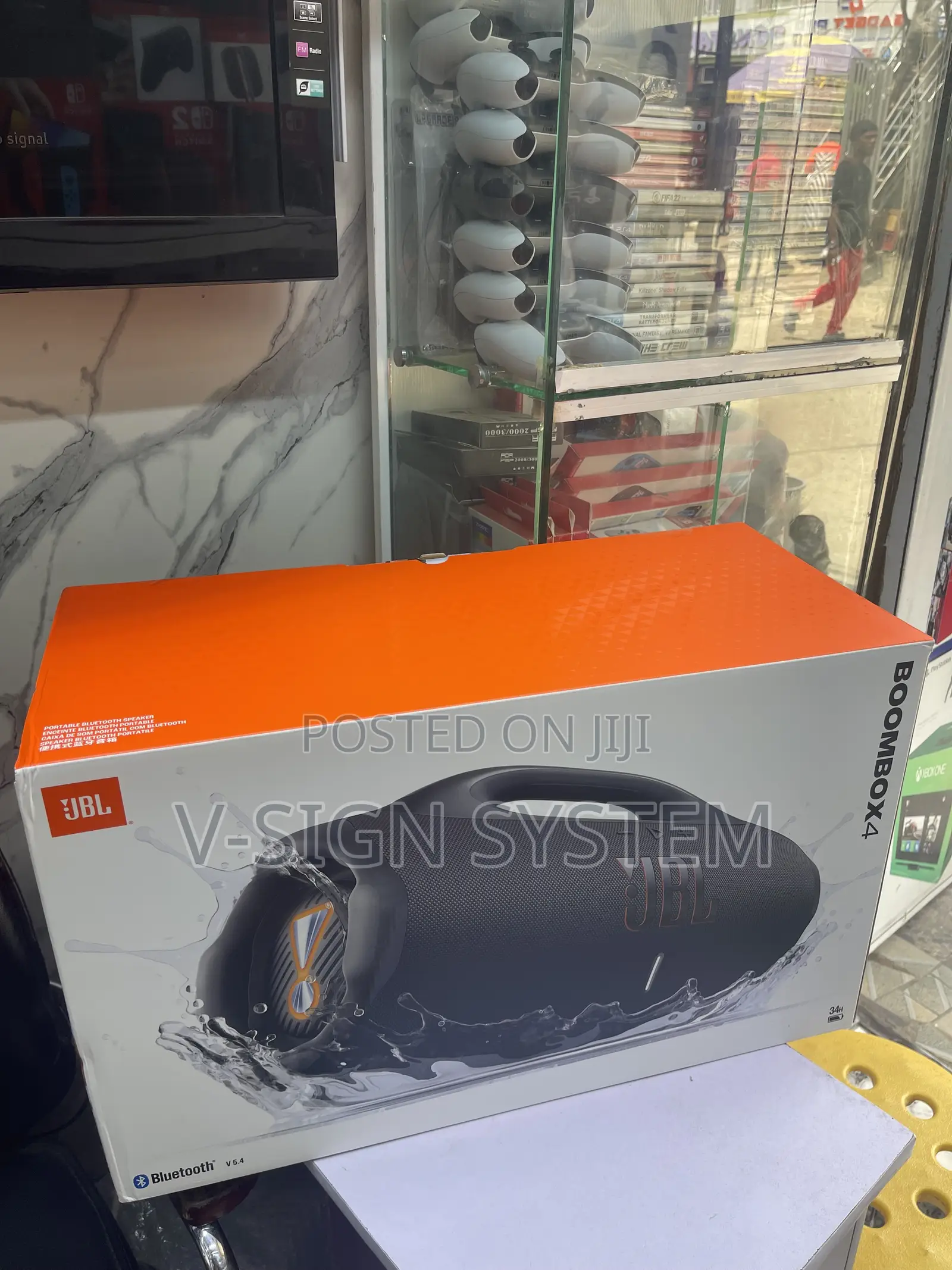 JBL Boombox 4 Bluetooth Speaker
