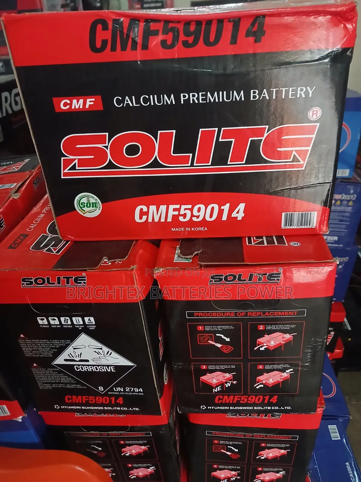 90Ahs Solite Premium Battery
