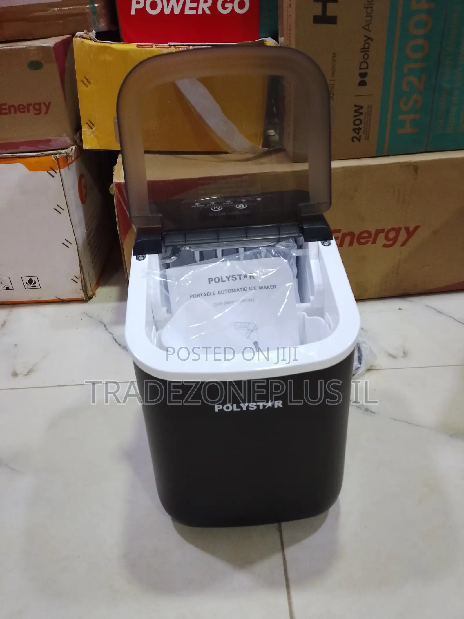 PV-JYIMZ6B 15kg Polystar Ice Maker for Parties