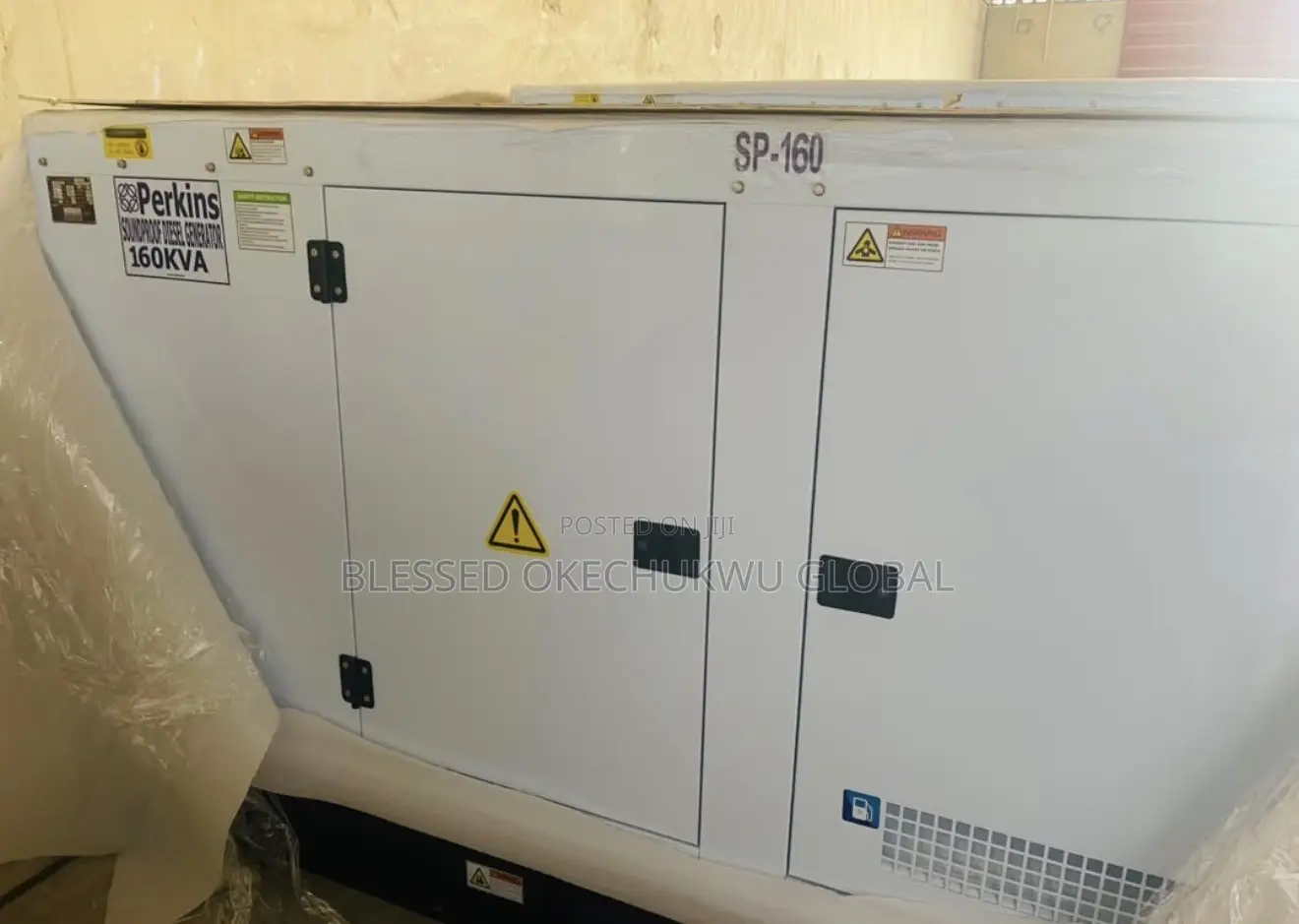 Brand New Sp-160kva Perkins Soundproof Diesel Generator Set Available