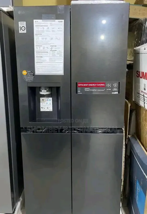 LG SxS Refrigerator 684L (GC-J257FQKW) With UVnano Water Dispenser