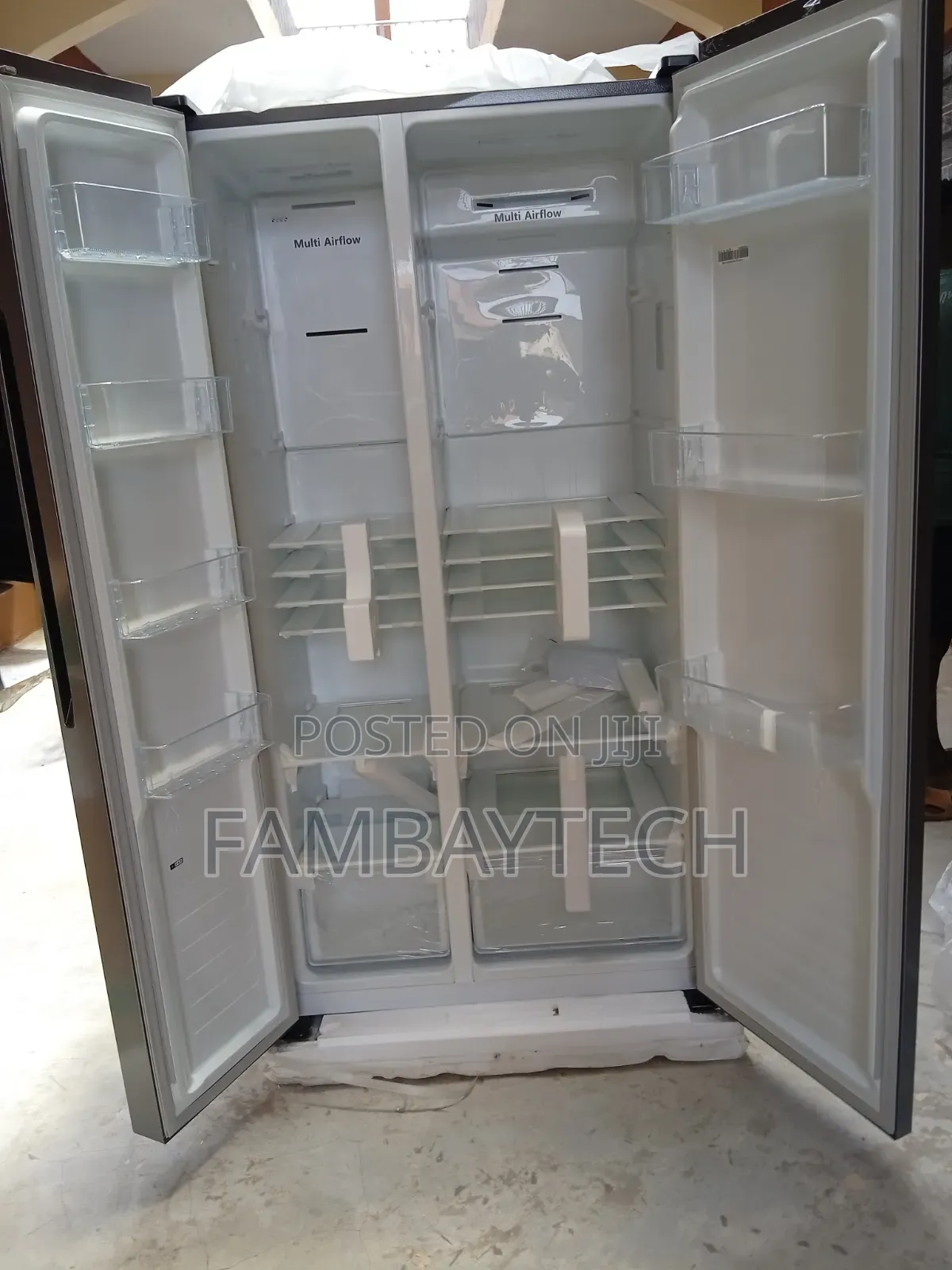 Brand-New Hisense 518L Side by Side Refrigerator RC-67WSI