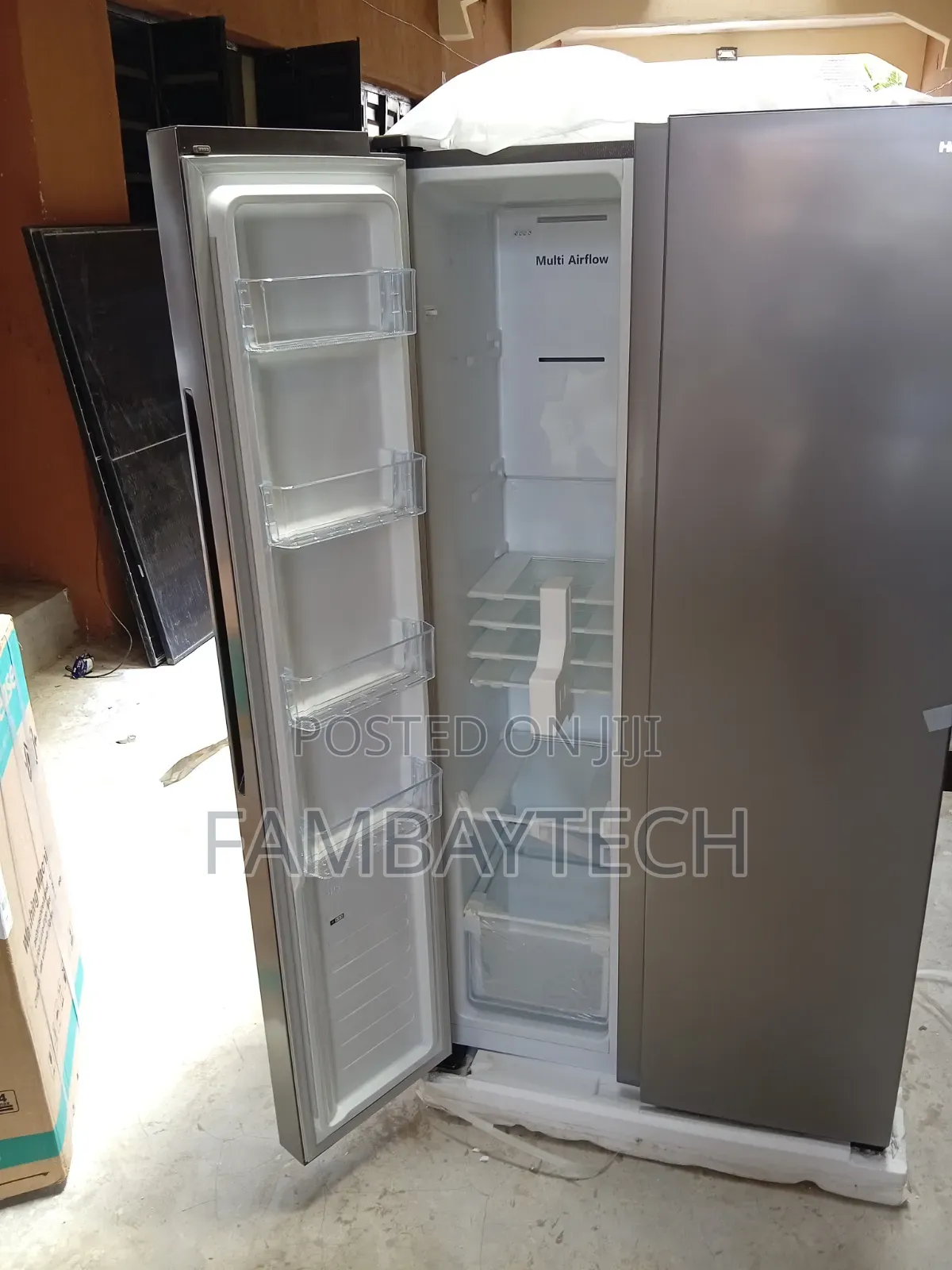 Brand-New Hisense 518L Side by Side Refrigerator RC-67WSI