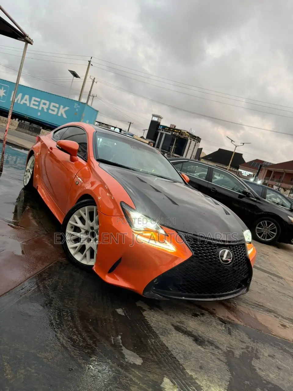 Lexus RC 350 AWD 2015 Orange