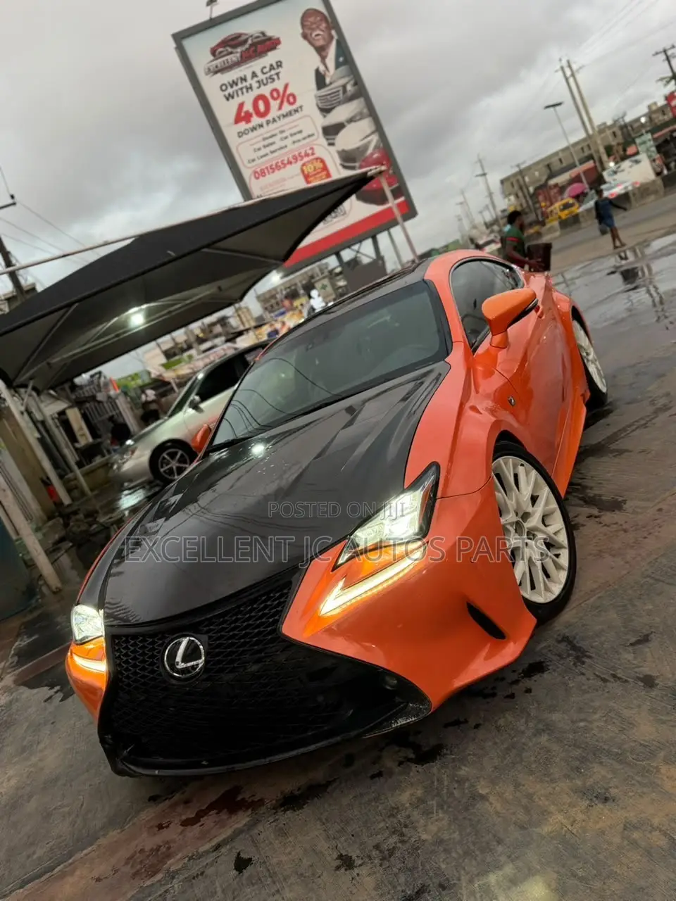 Lexus RC 350 AWD 2015 Orange