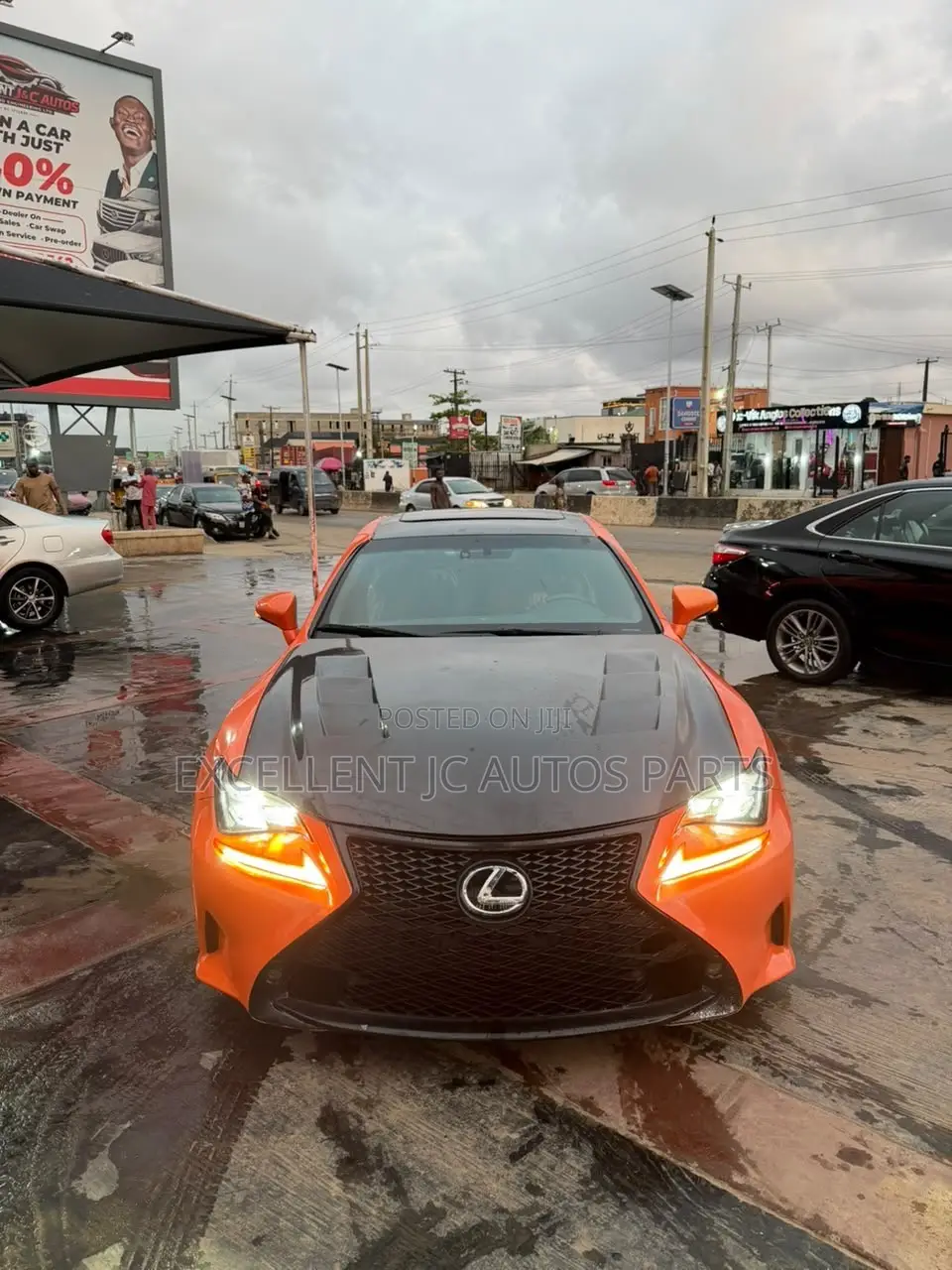 Lexus RC 350 AWD 2015 Orange