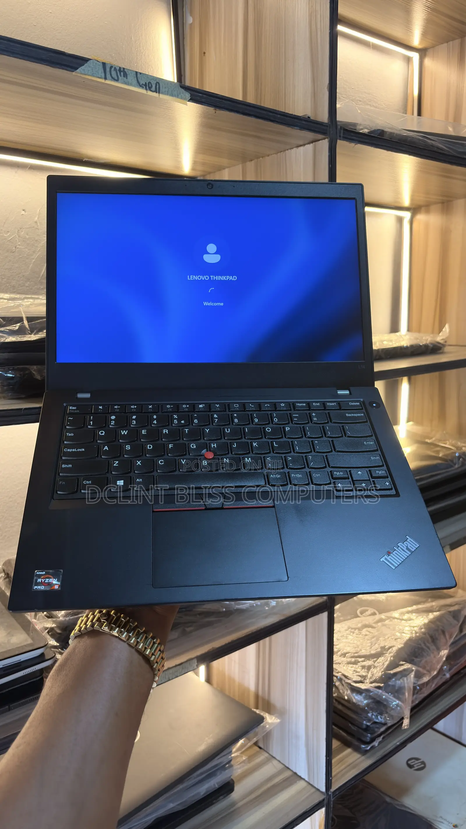 Laptop Lenovo ThinkPad L14 8GB AMD Ryzen 5 SSD 256GB