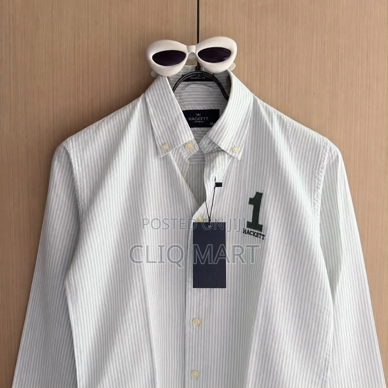 Hackett London Striped Cotton Button-Down Shirts | Smart-Casual