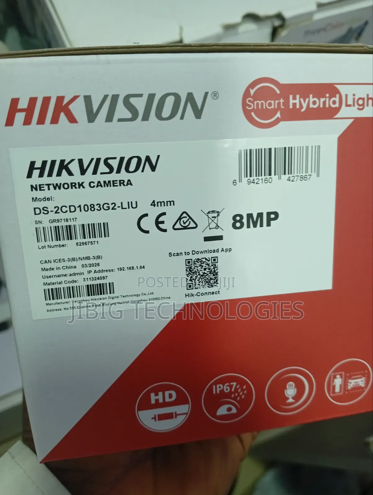 8mp Ip Hikvision