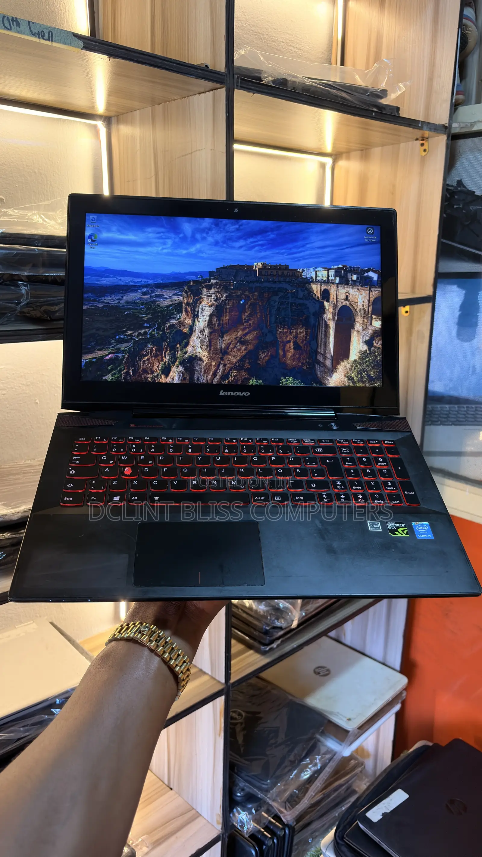 Laptop Lenovo Legion Y520 16GB Intel Core i7 SSD 256GB