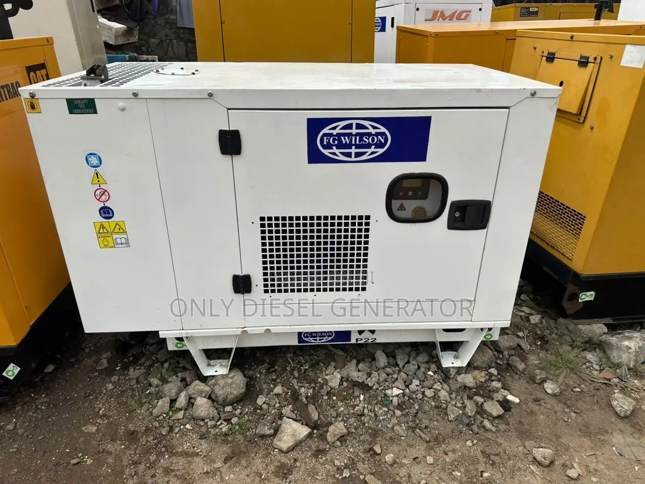 20 Kva FG Wilson Soundproof Generator for Multi Purpose Use