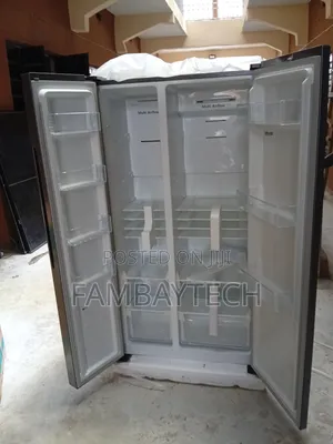 New Hisense 518L Side-by-Side Refrigerator for Spacious Food Storage