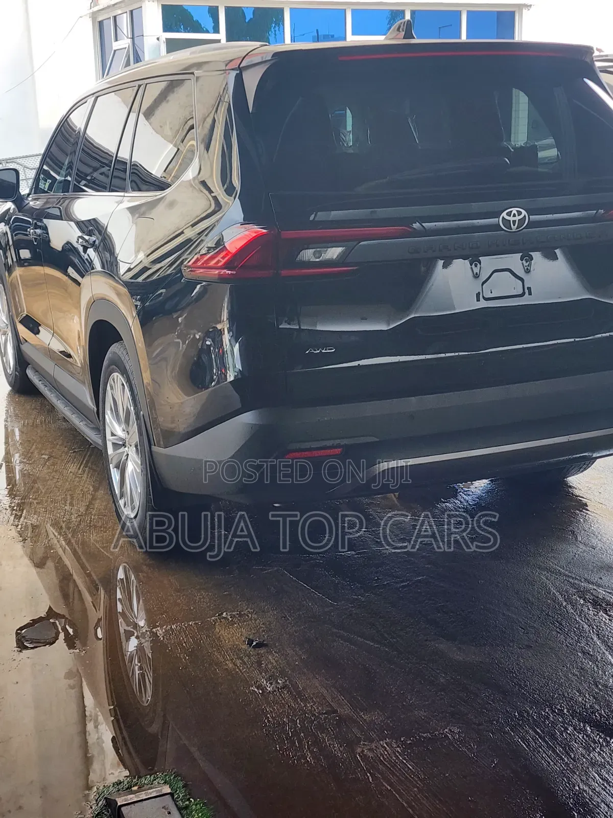New Toyota Grand Highlander Platinum AWD 2024 Black