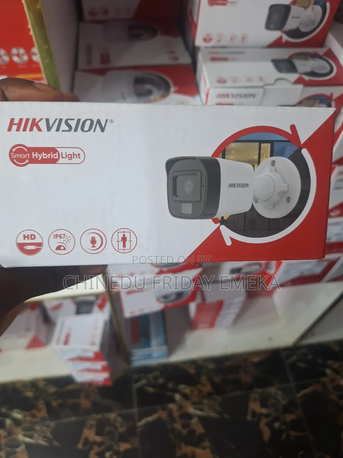 Hikvision Smart Hybrid Light Outdoor Bullet 2mp IP Camera