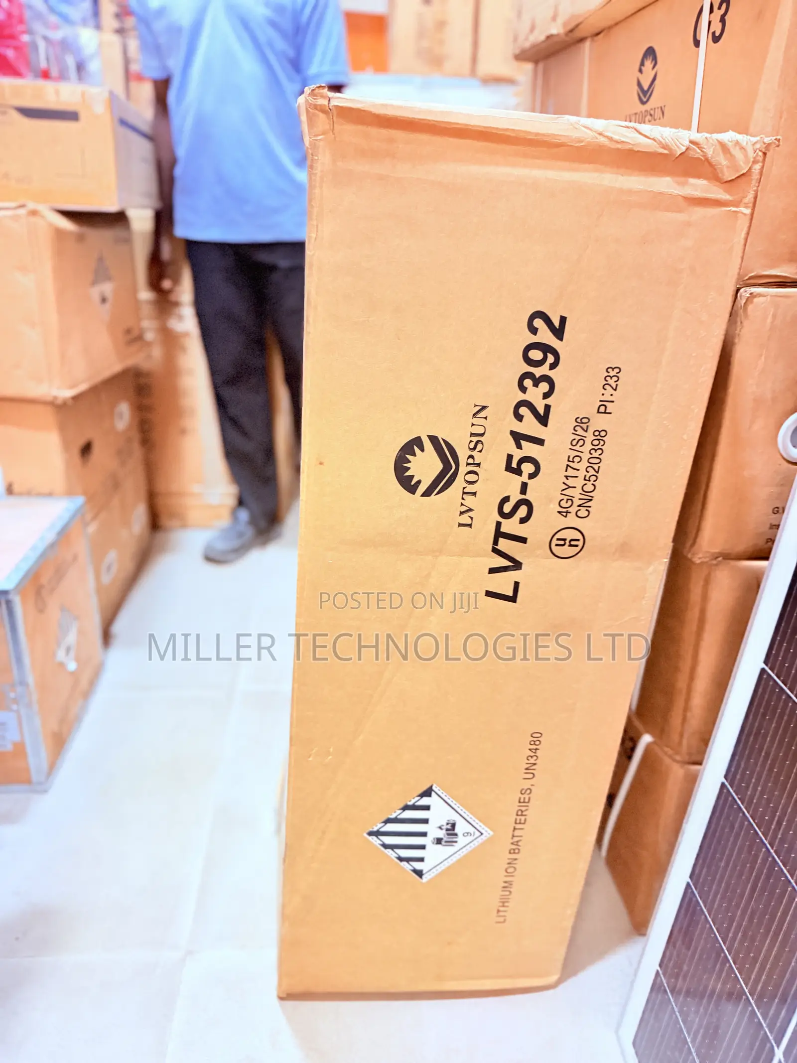 20kWh LVTOPSUN Lithium Battery for Large Solar Systems