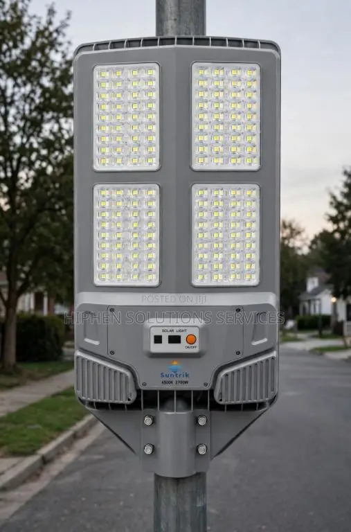 Suntrik 2700W All-in-One LED Road Light