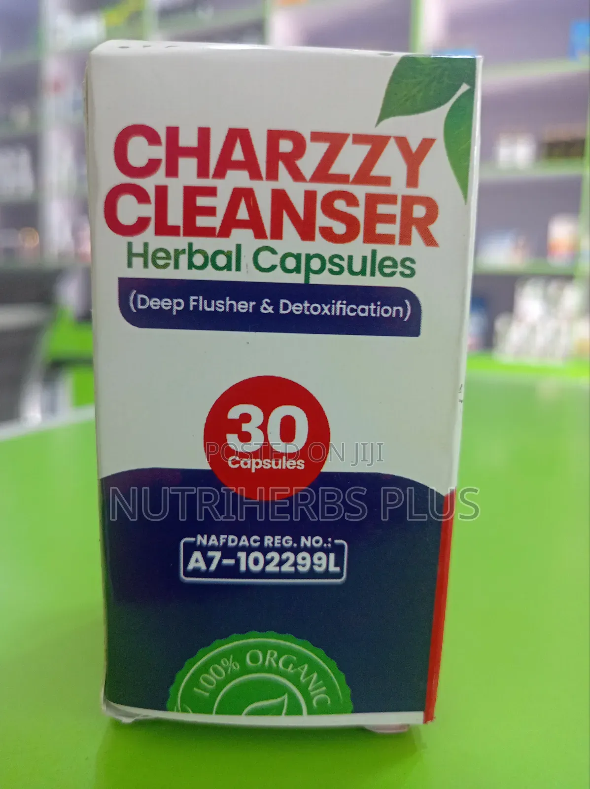 CHARZZY CLEANSER HERBAL CAPSULES (Say Goodbye to Candidiasis)