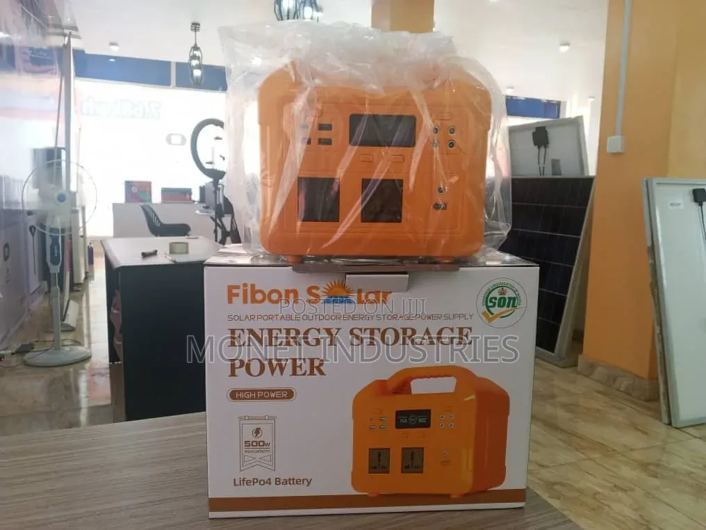 500w Portable Solar Energy Storage System (Solar Generator