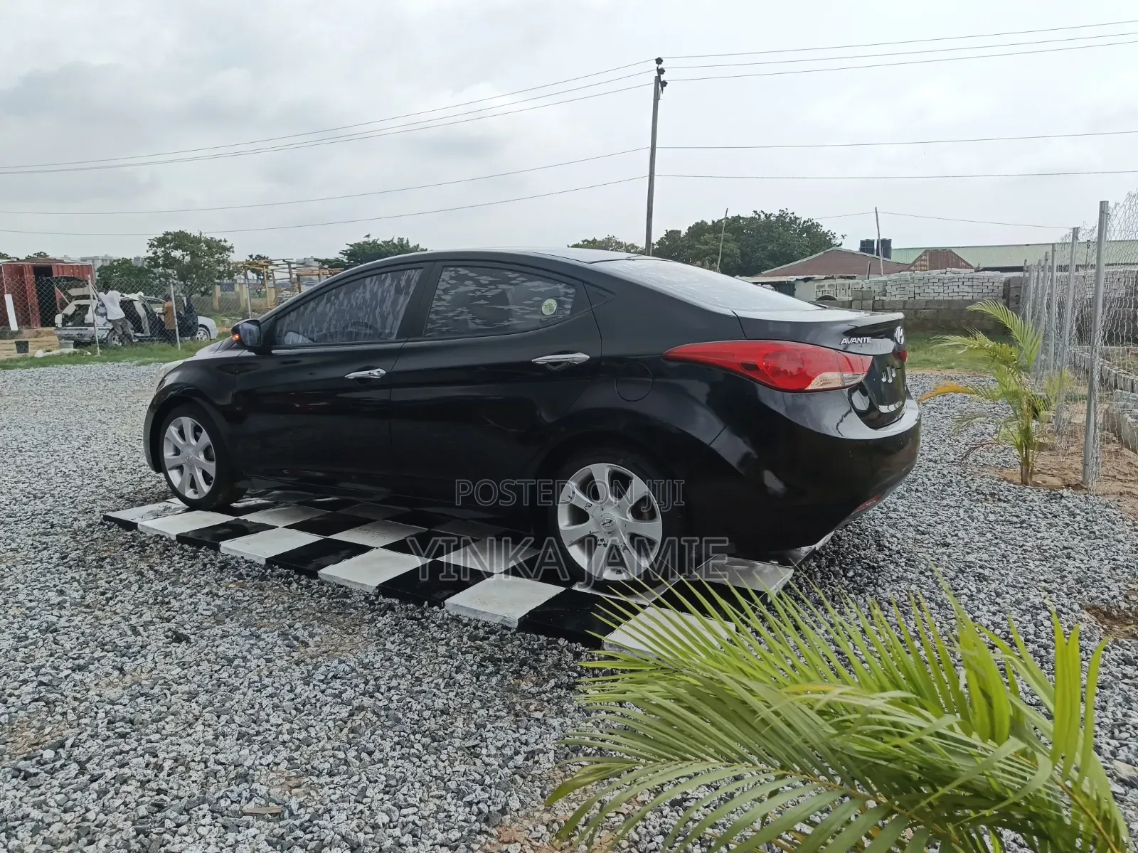 Hyundai Elantra GLS Automatic 2011 Black