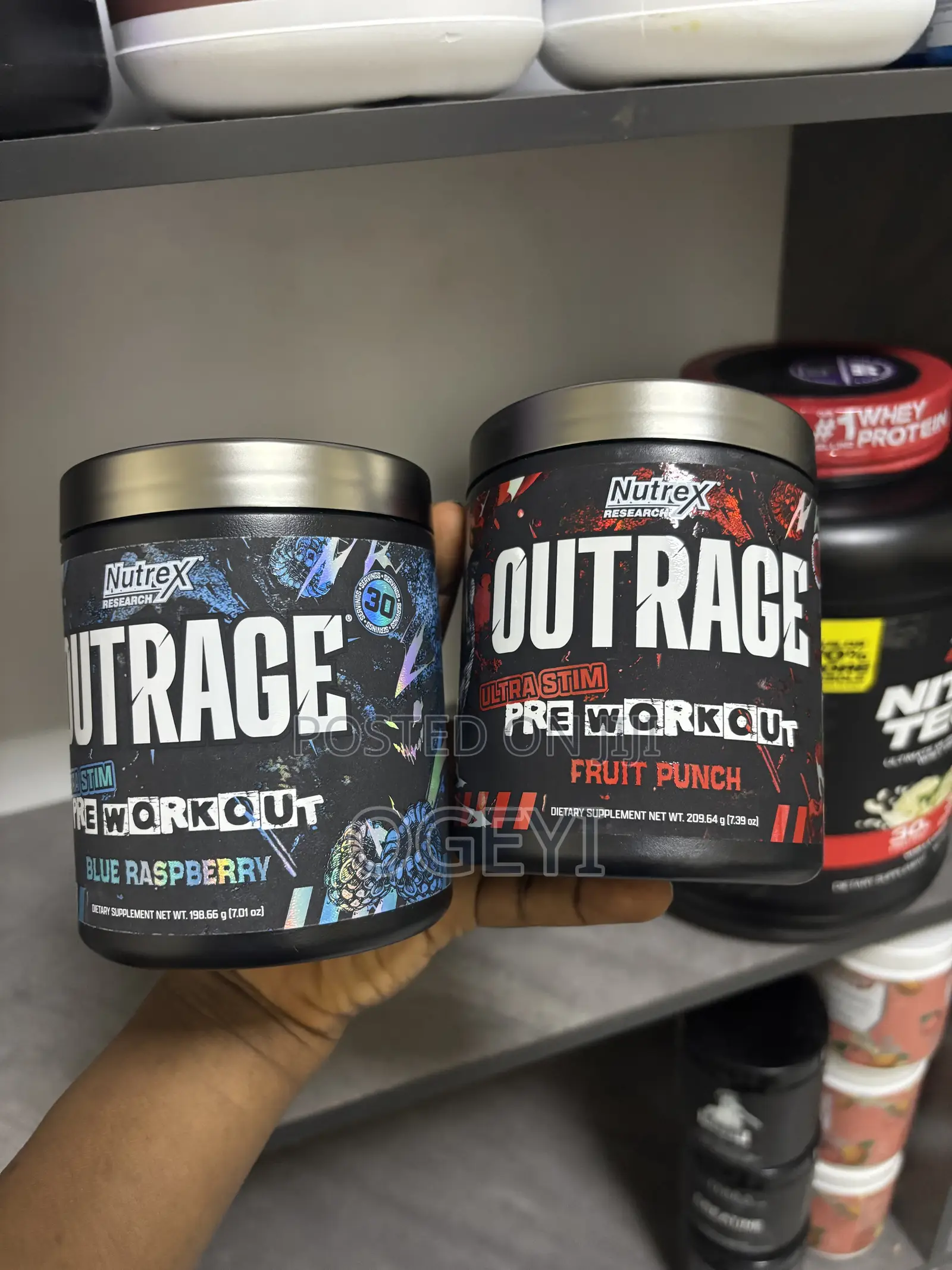 Nutrex Outrage Pre Workout
