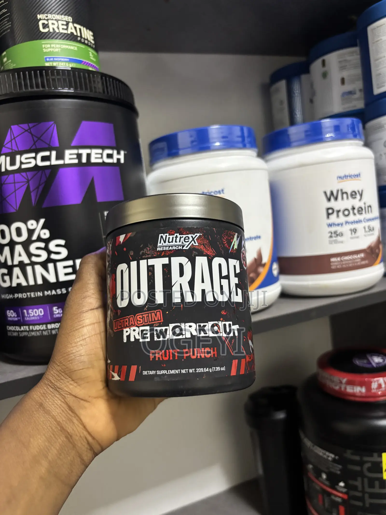 Nutrex Outrage Pre Workout