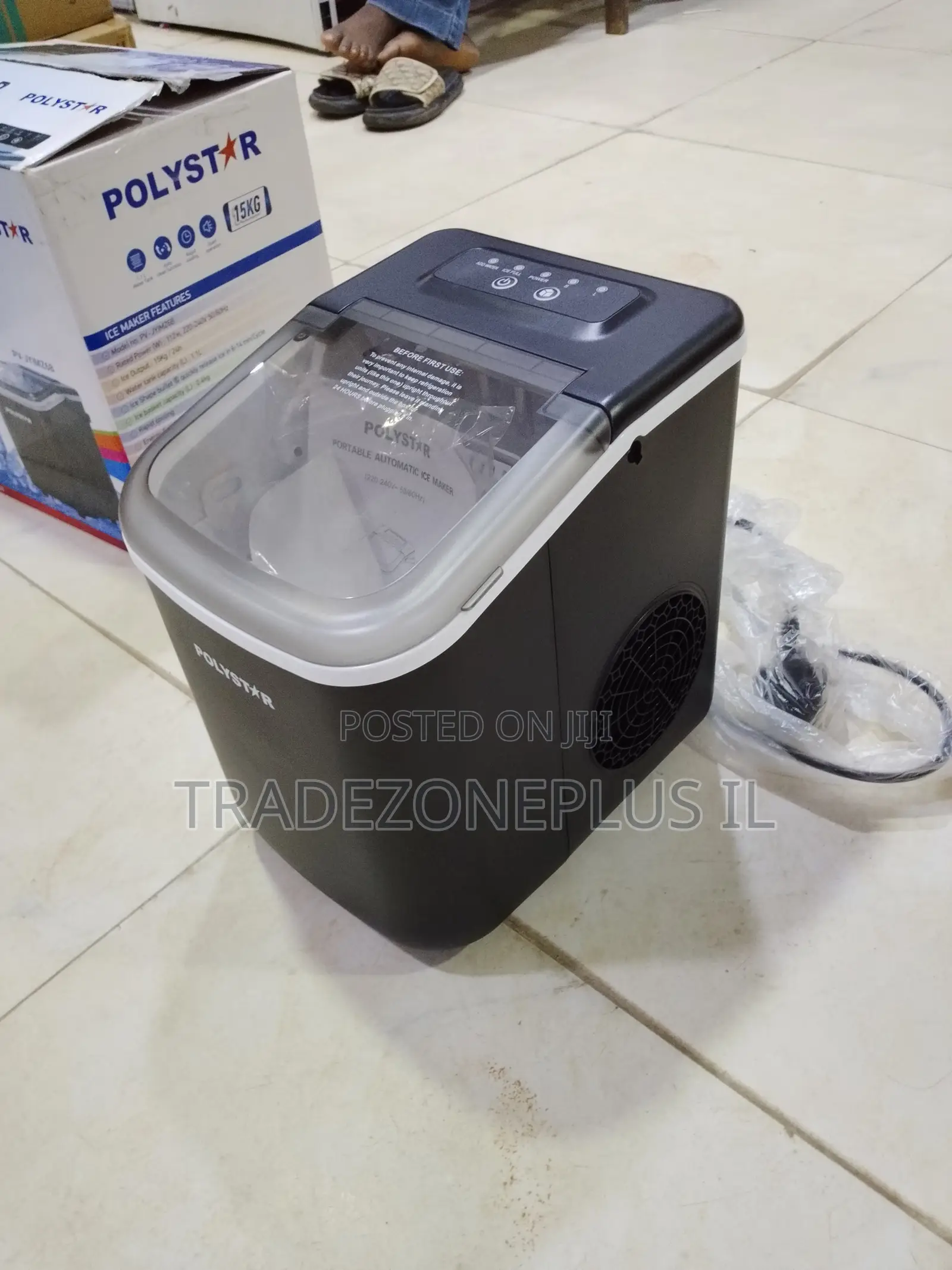 Smart Kitchen Addition Polystar PV-JYIMZ6B Ice Maker