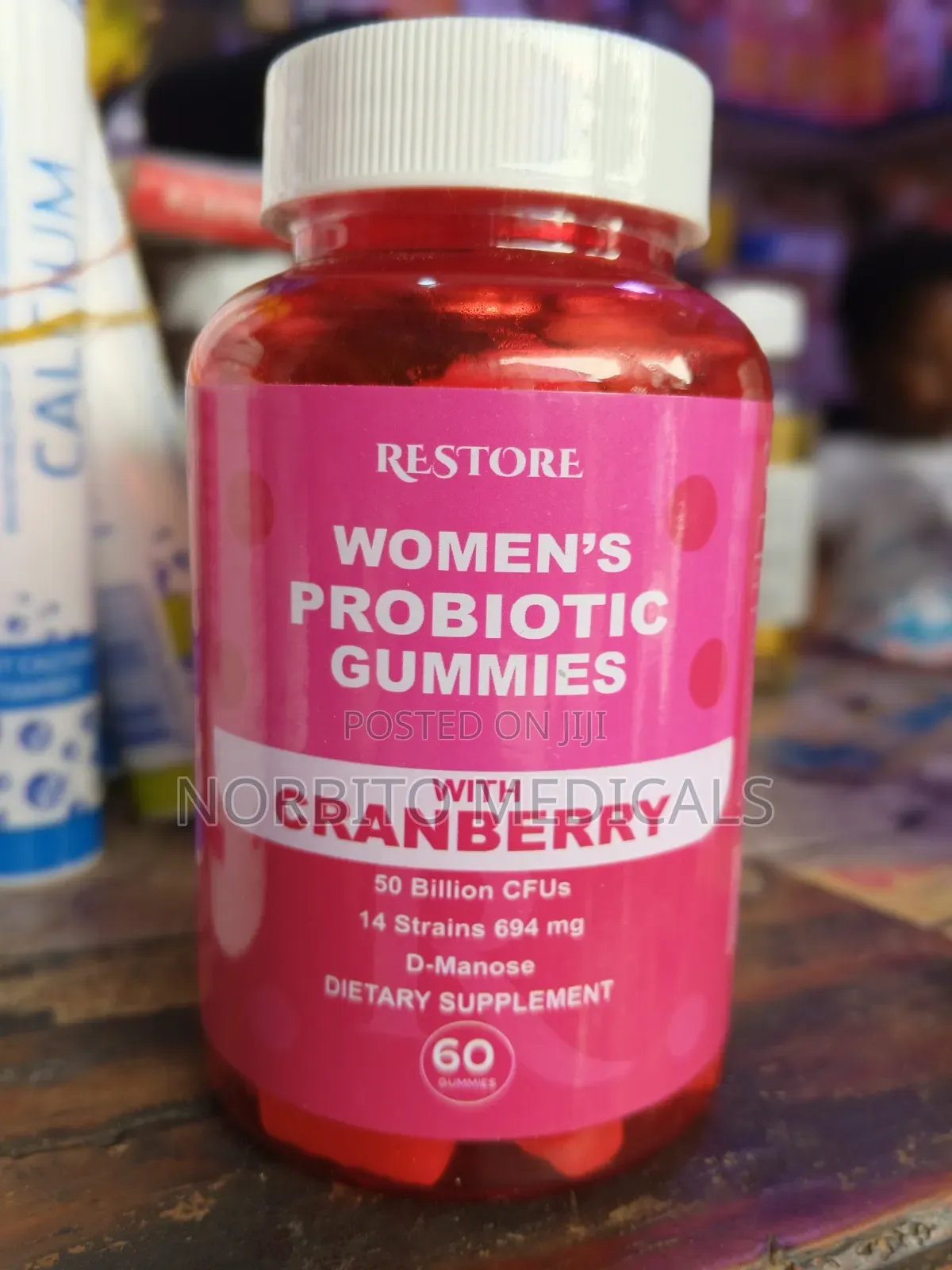 Women's Probiotic Gummies With Cranberry