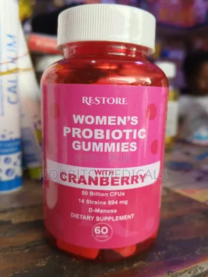 Women's Probiotic Gummies With Cranberry