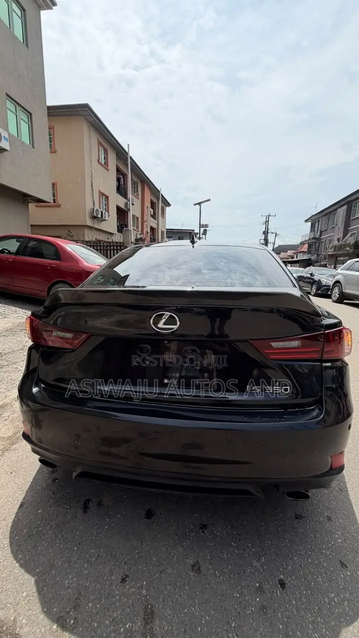 Lexus IS 350 AWD 2016 Black