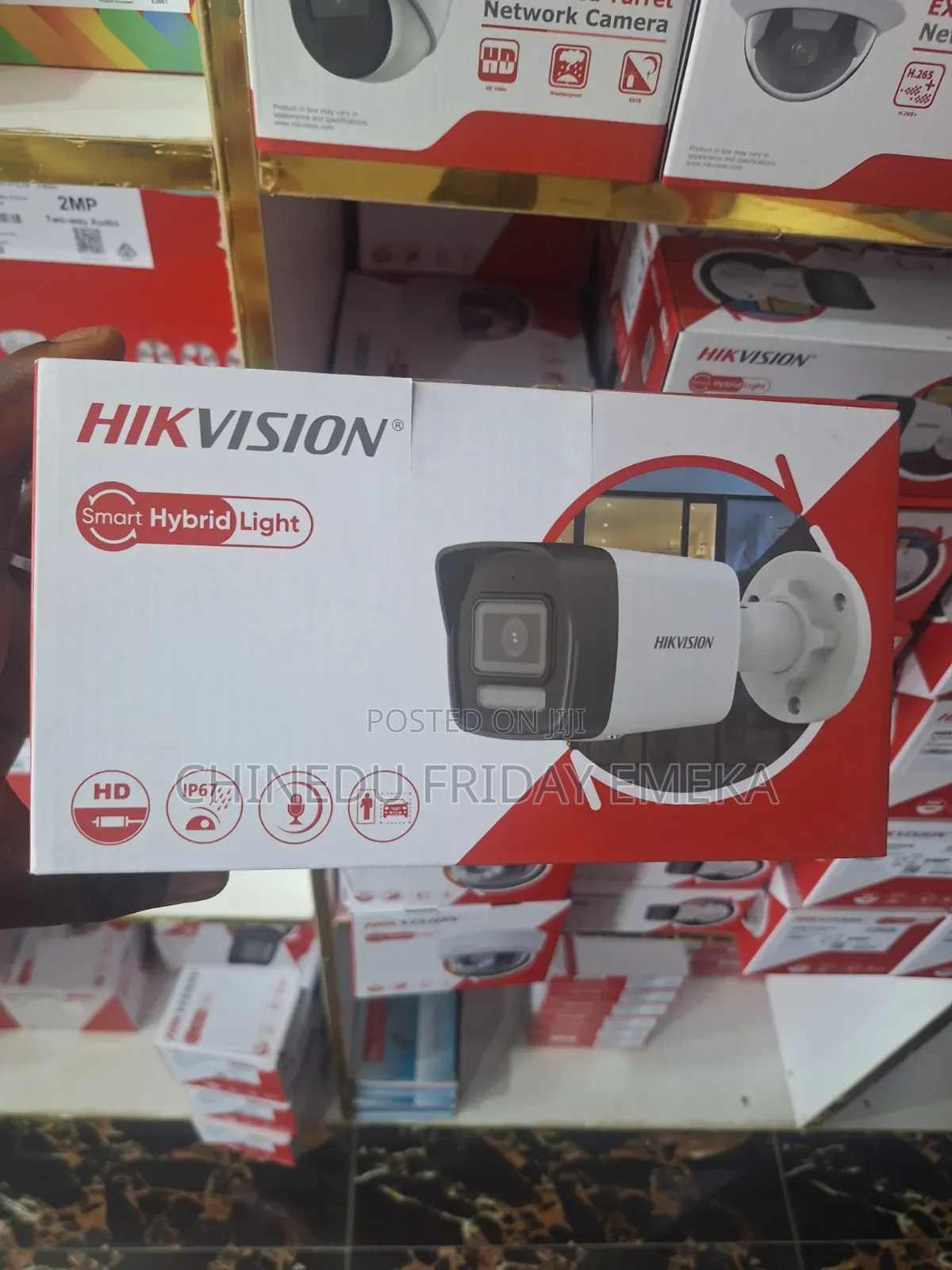 Hikvision Smart Hybrid Light Outdoor Bullet 6mp IP Camera