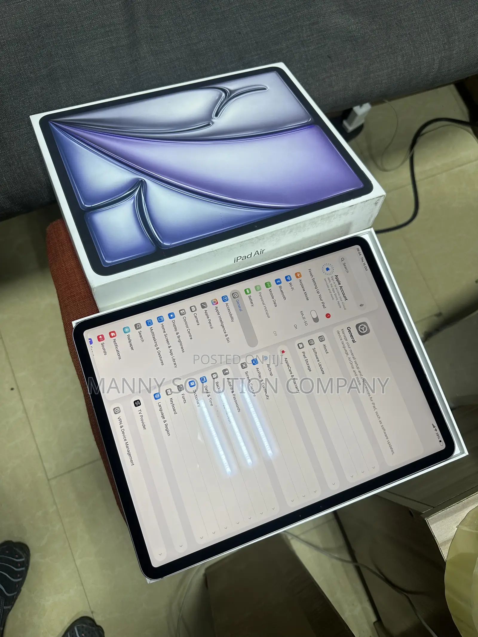 Apple iPad Air 13 (2025) 256 GB Silver