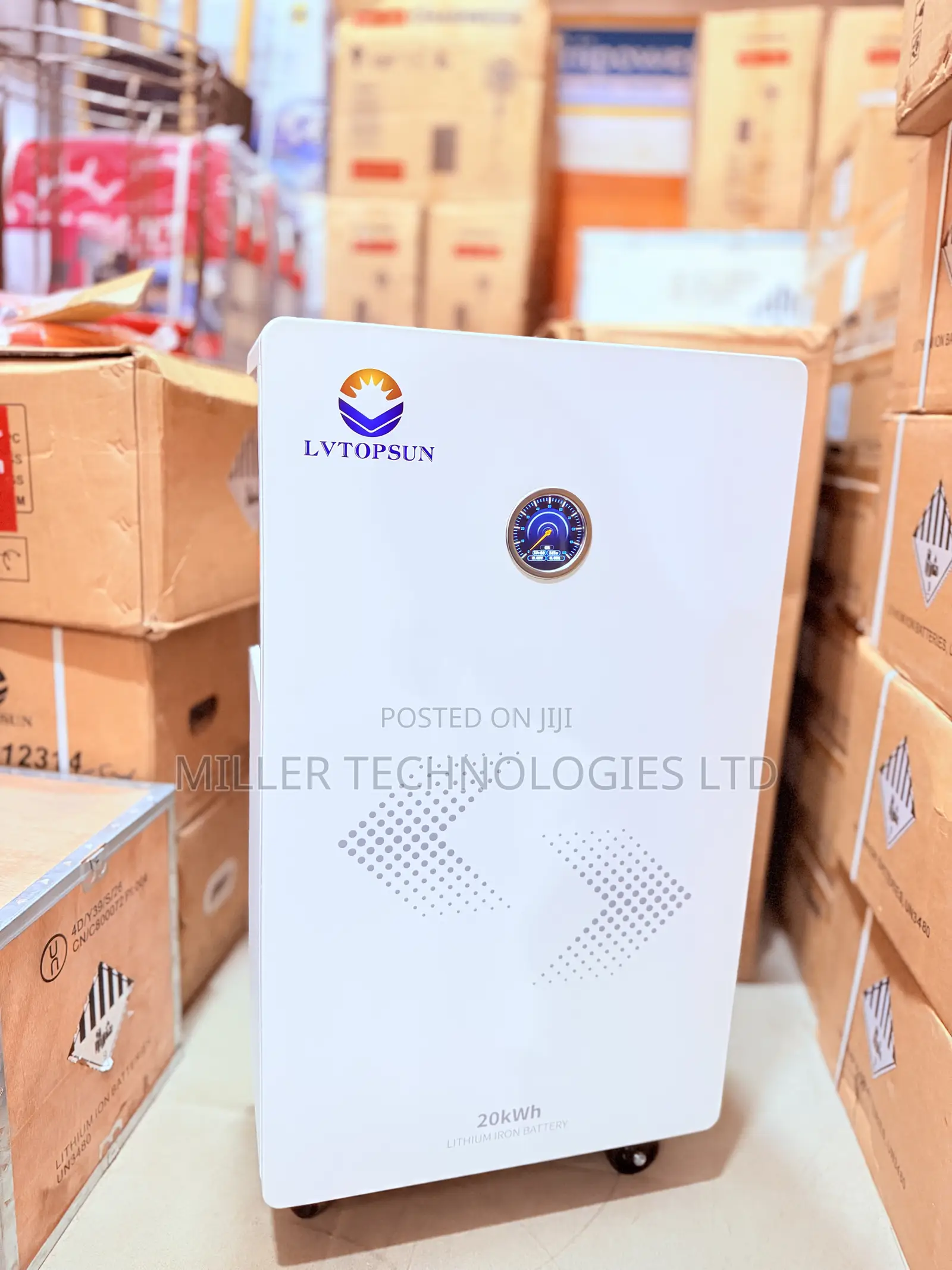 LVTOPSUN 20kWh Lithium Battery for Home & Commercial Solar