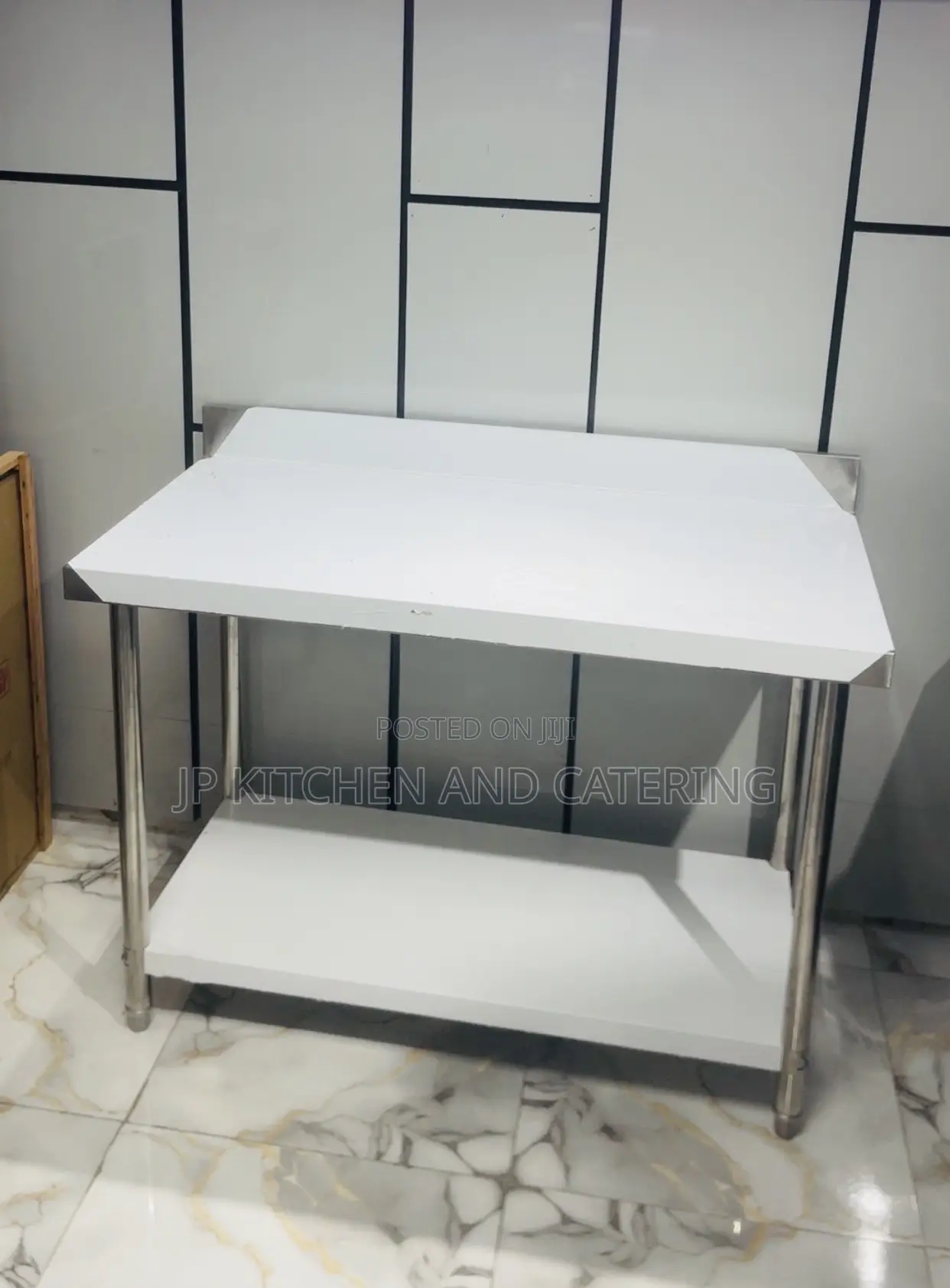 Stainless Steel Work Table With Undershelf