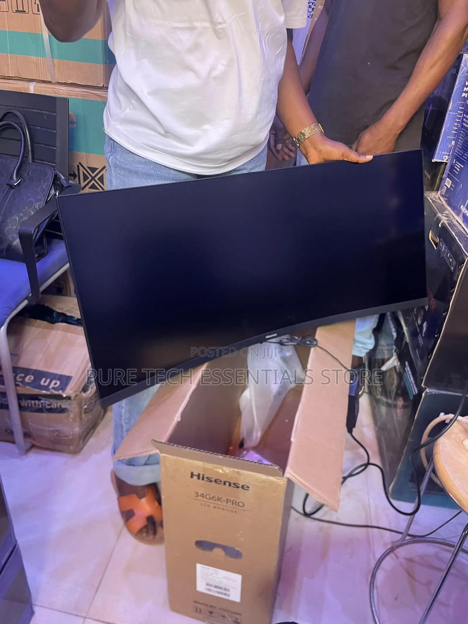 New Hisense Curve 34” Inches Monitor