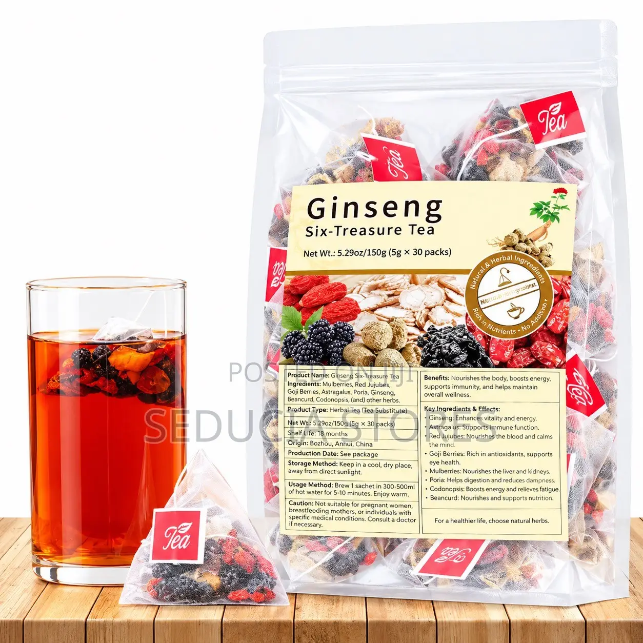 Ginseng Six Treasure Tea
