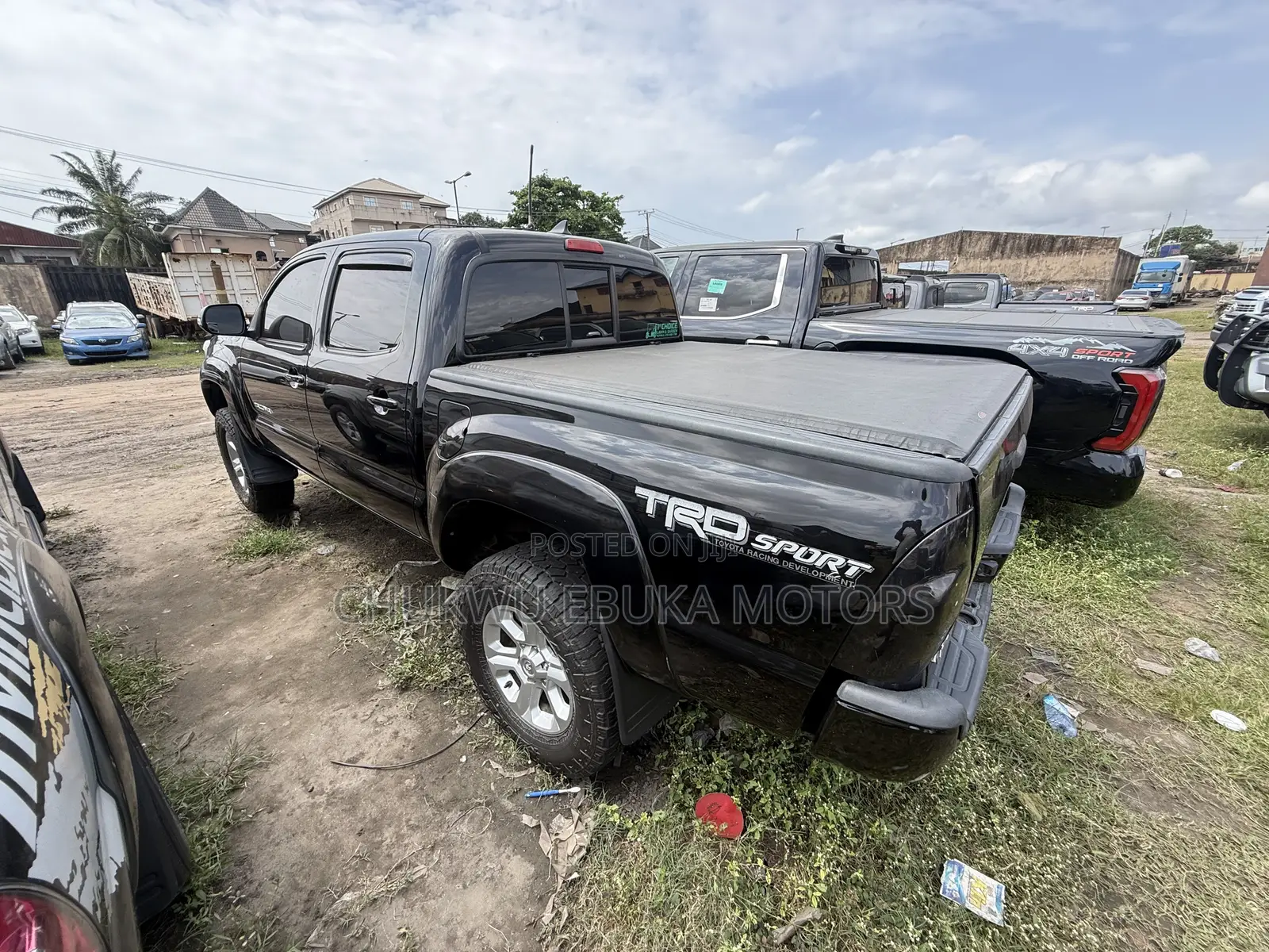 Toyota Tacoma 4dr Access Cab 4WD 6.1 ft. SB (2.7L 4cyl 5M) 2015 Black