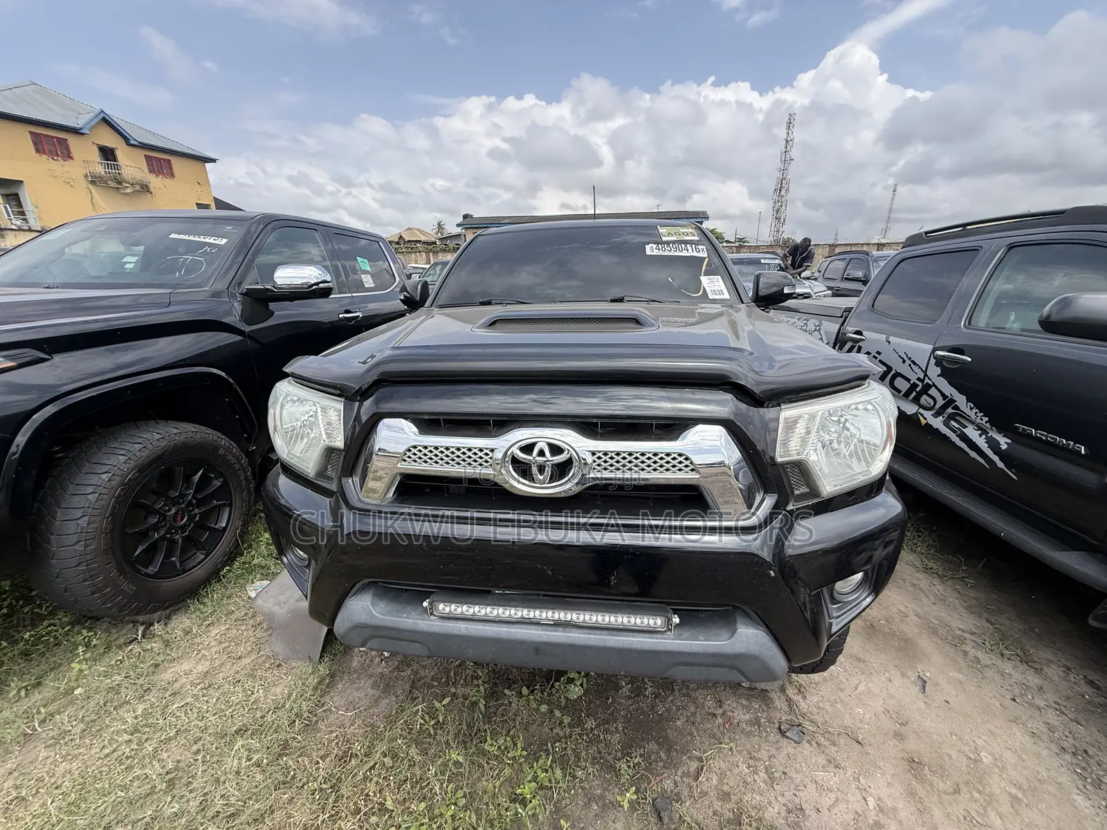 Toyota Tacoma 4dr Access Cab 4WD 6.1 ft. SB (2.7L 4cyl 5M) 2015 Black