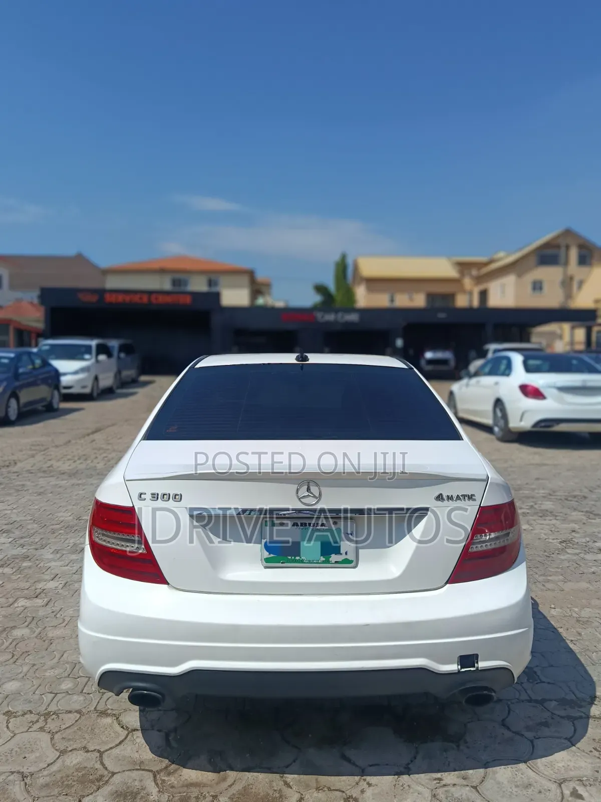 Mercedes-Benz C300 Sport 4Matic Sedan AWD (3.5L 6cyl 7A) 2013 White