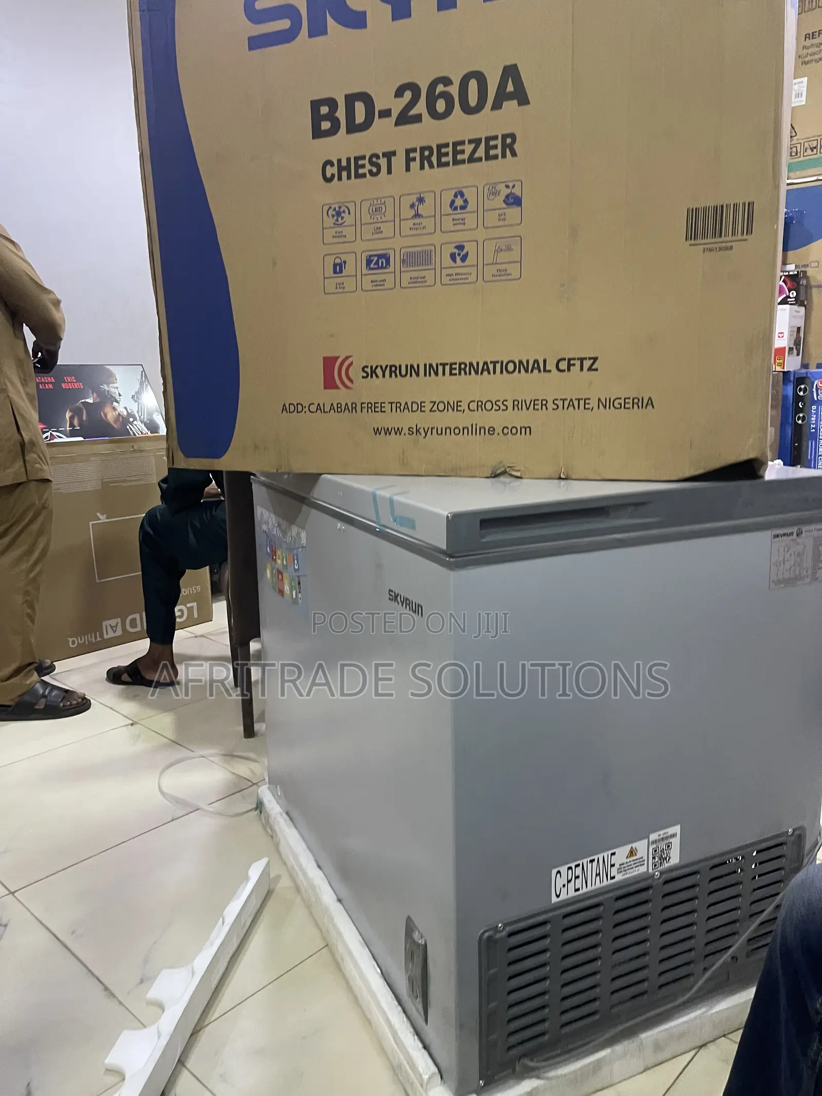 Skyrun 260 Litres Chest Freezer – Maximise Your Food Storage