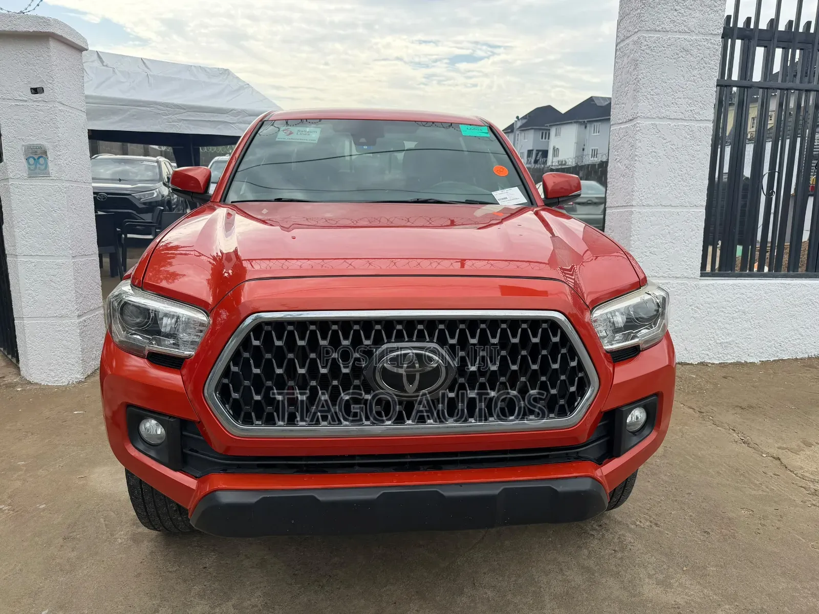 Toyota Tacoma Limited 2018 Red