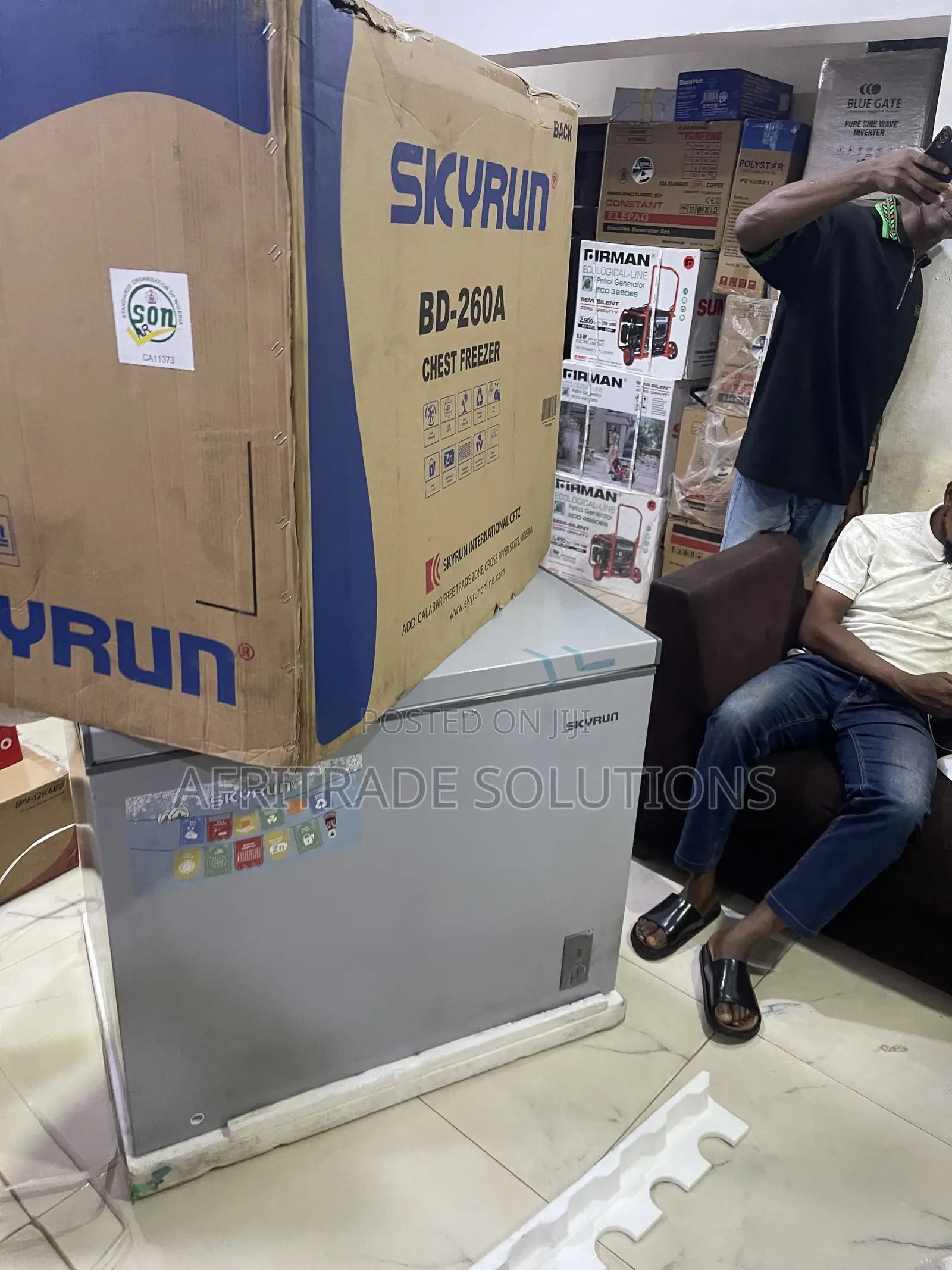 Skyrun BD 260A 260L Chest Freezer – Stock Up and Stay Ready