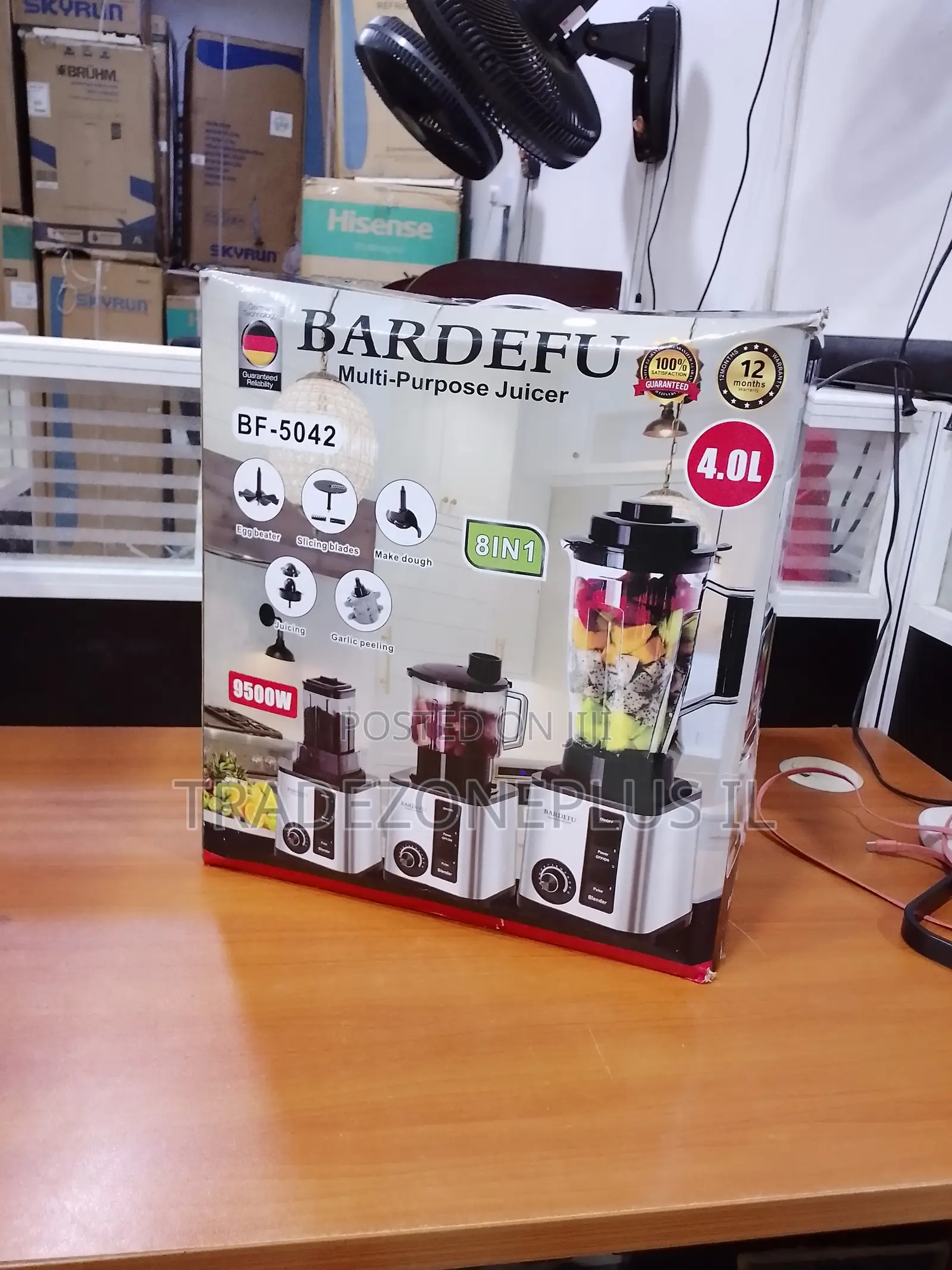 Bardefu BF-5042 8-in-1 Blender for Home Use