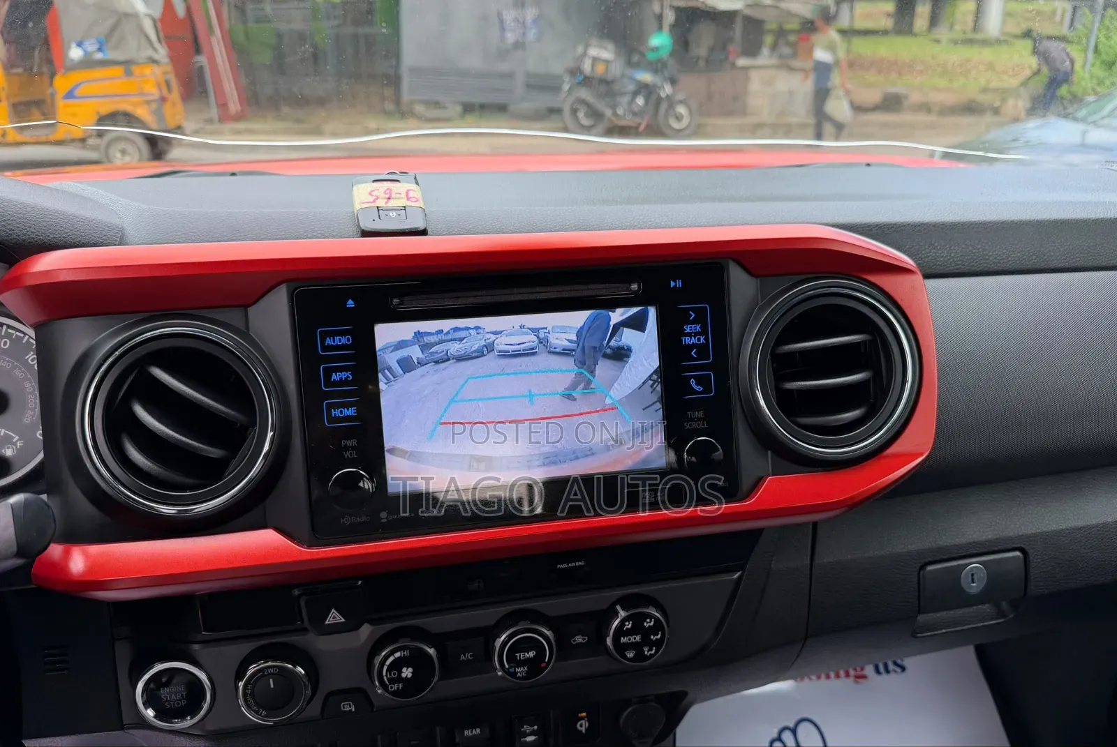 Toyota Tacoma Limited 2018 Red