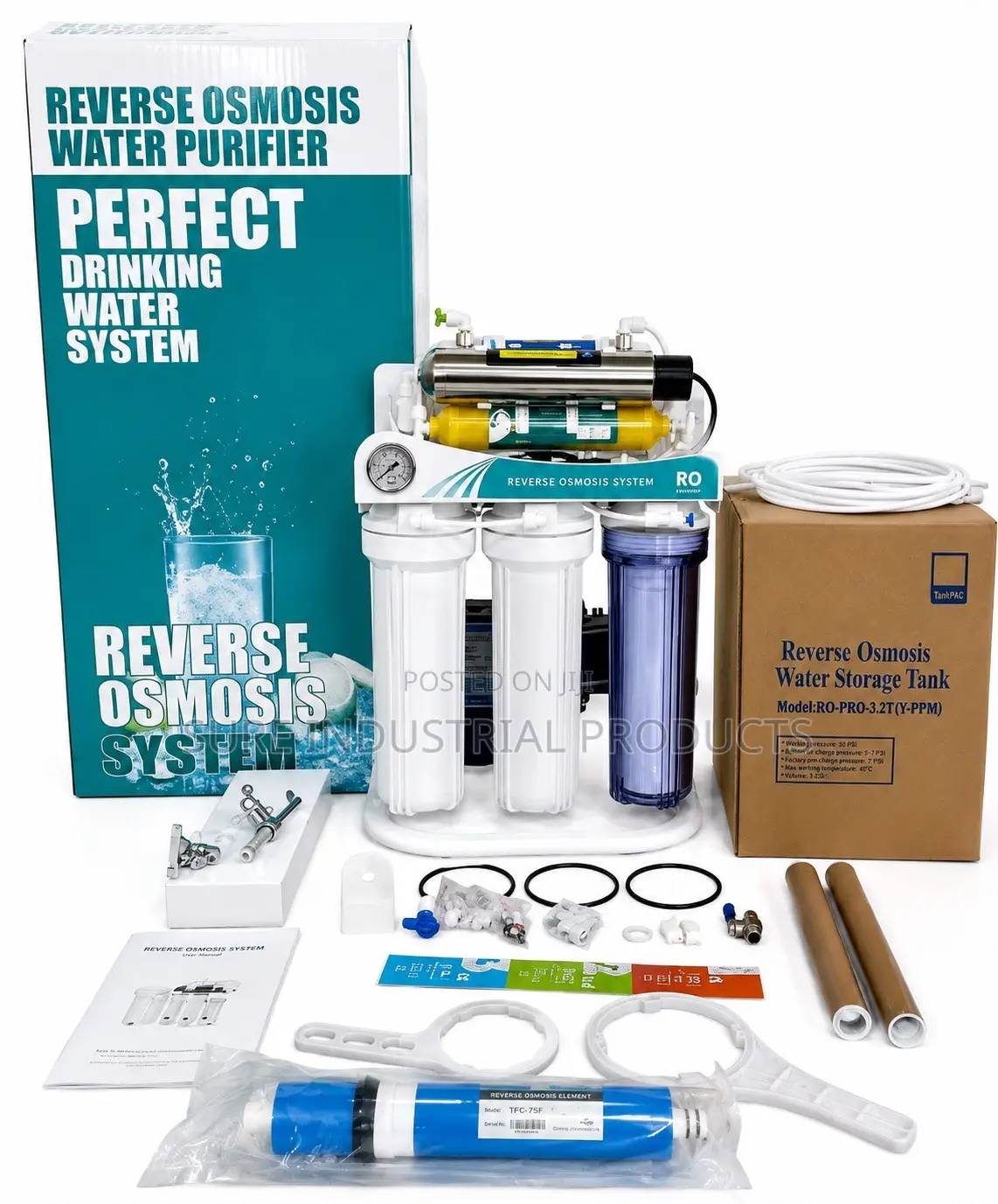 7-Stage Reverse Osmosis System With UV