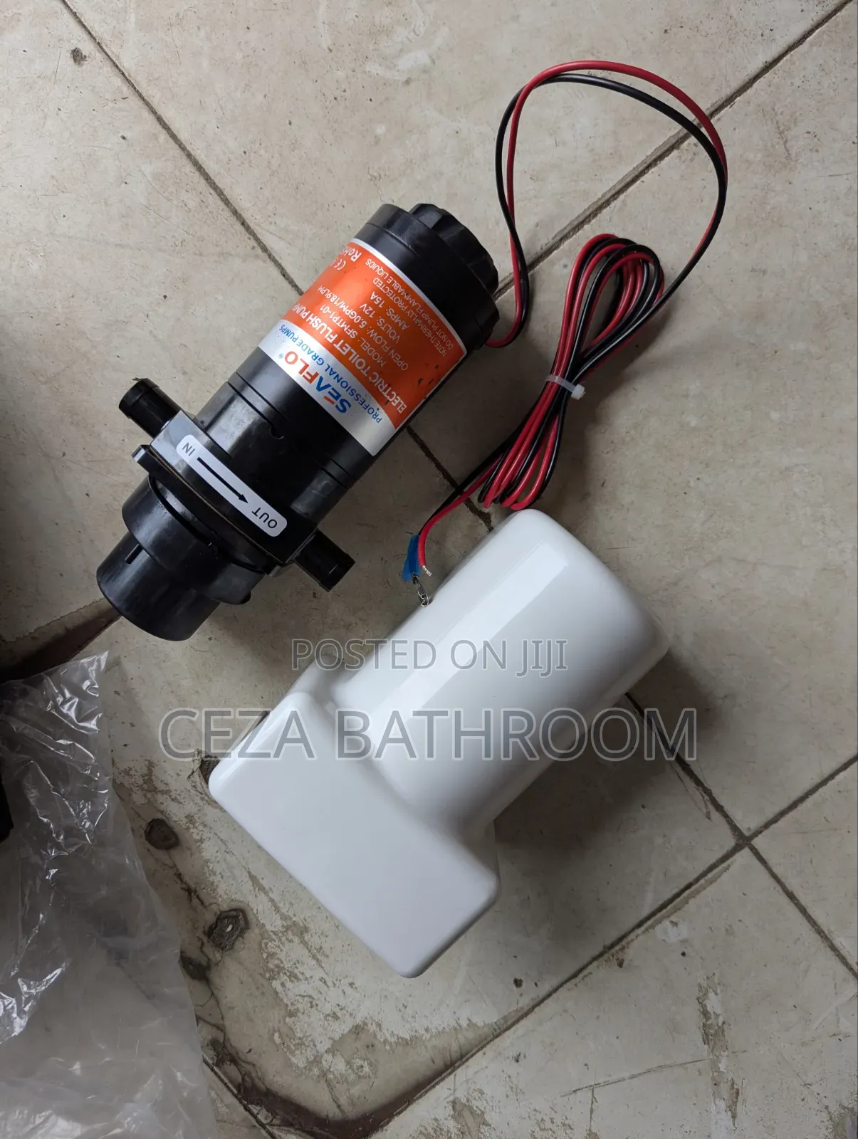SEAFLO Electric Toilet Flush Pump