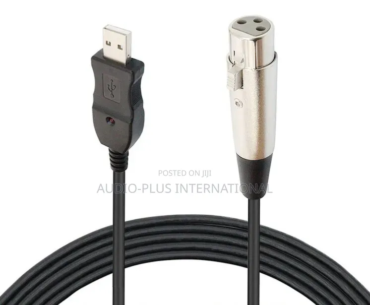 USB Microphone Cable (USB to Female Xlr) 3.0m
