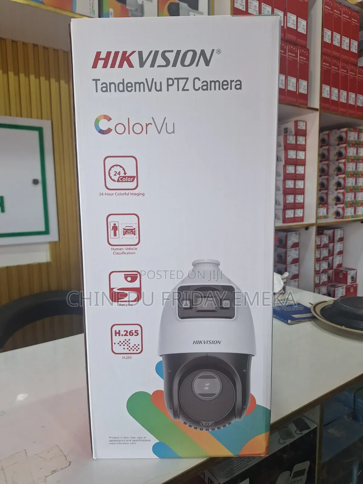 Hikvision TandemVu PTZ Camera colorVu 2mp IP